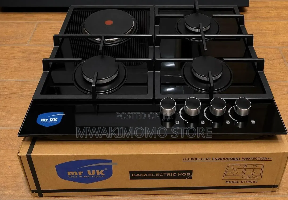 Mr. UK Gas Electric Hob (Model: G114GE1)