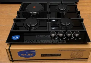 Mr. UK Gas Electric Hob (Model: G114GE1)