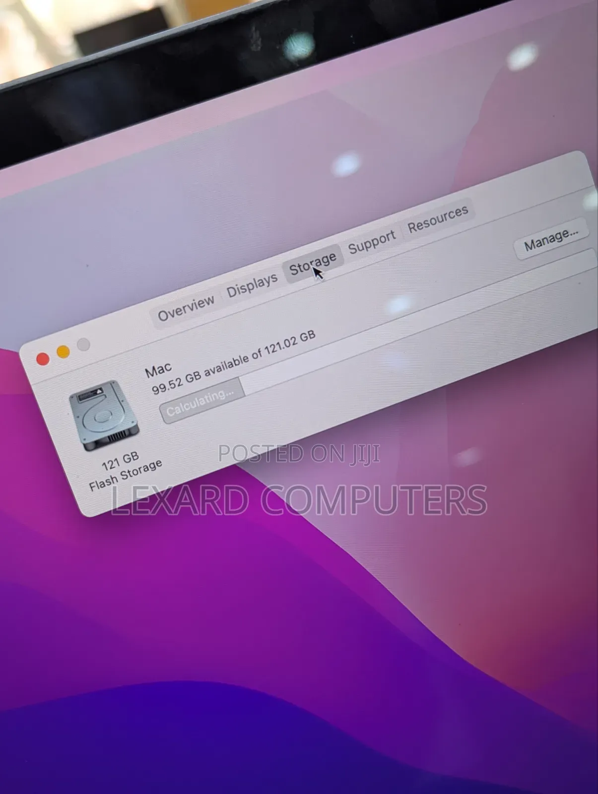 Laptop Apple MacBook Pro 2016 16GB Intel Core i5 SSD 128GB