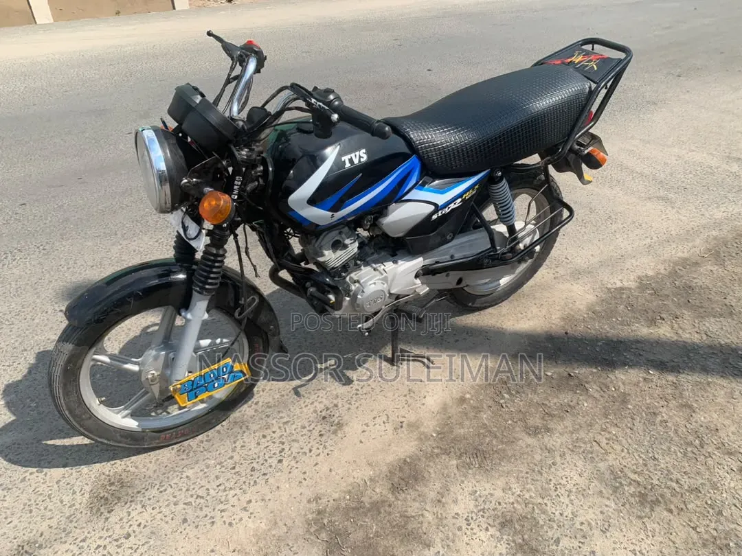 TVS HLX 125 2025 Black