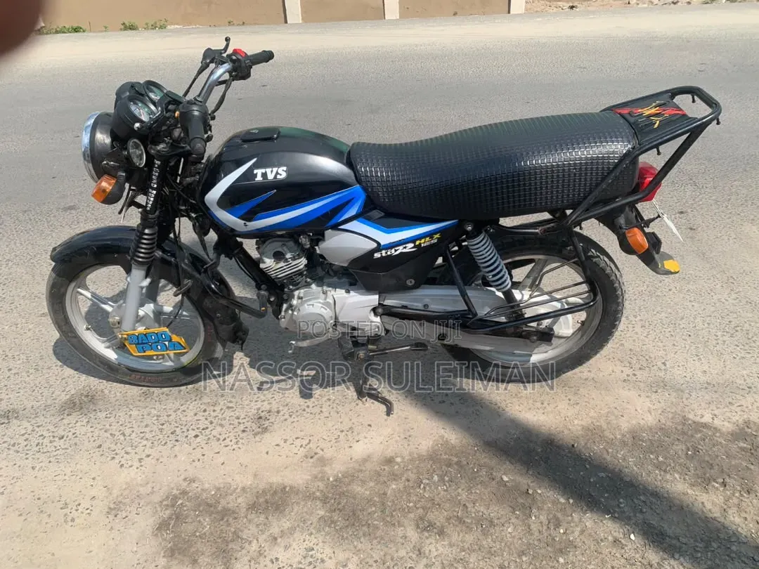 TVS HLX 125 2025 Black