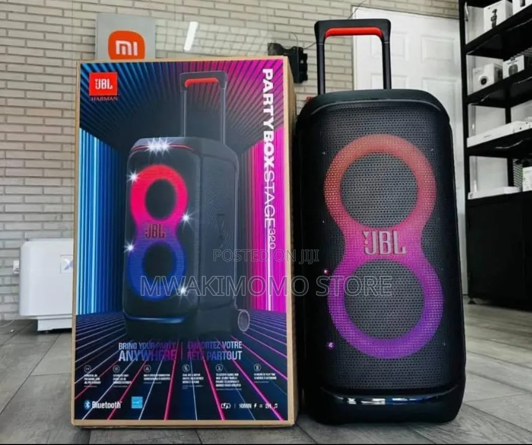 JBL PartyBox Stage 320 High-Performance Portable Party Speaker