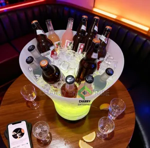 Portable Led Speaker Ice Bucket for Parties, Bar Nightlife Events 7L