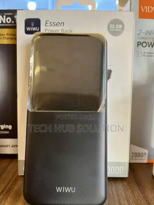 WiWU Essen Power Bank – Portable Fast Charging Power Bank
