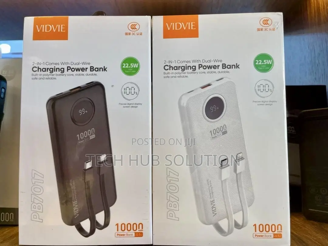 Vidvie 10000mAh Charging Power Bank