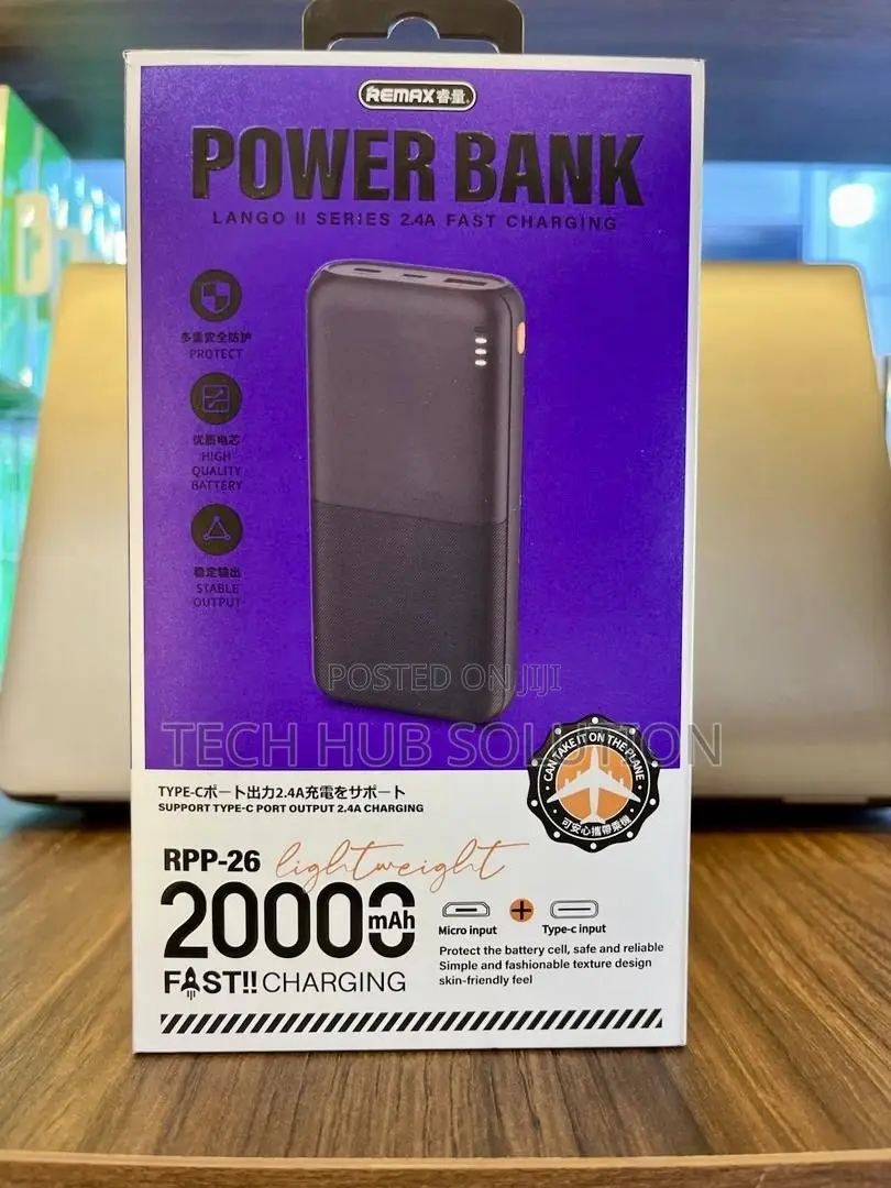 Remax RPP-26 20000mAh Power Bank