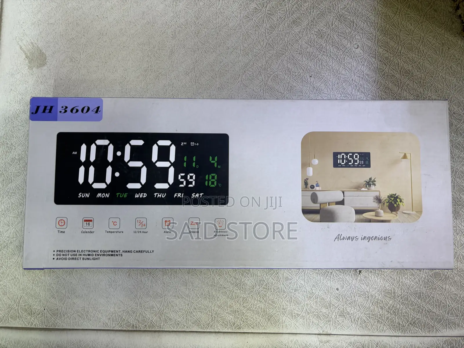Digital Clocks Large