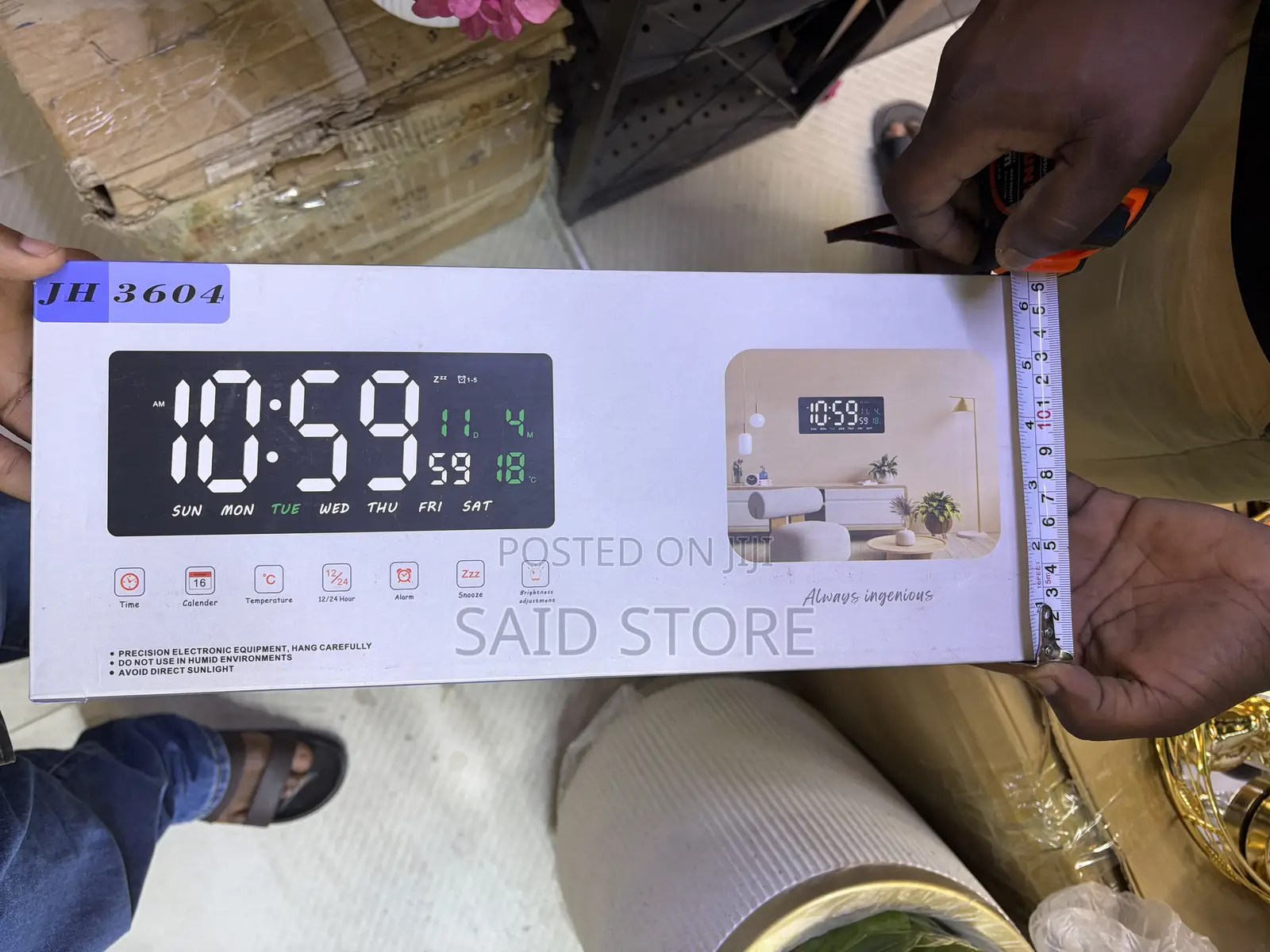 Digital Clocks Large