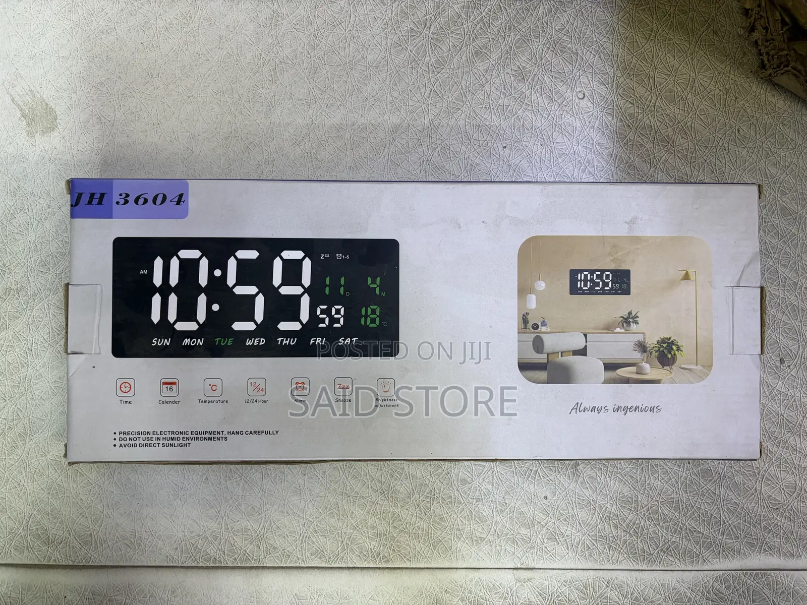 Digital Clocks Large