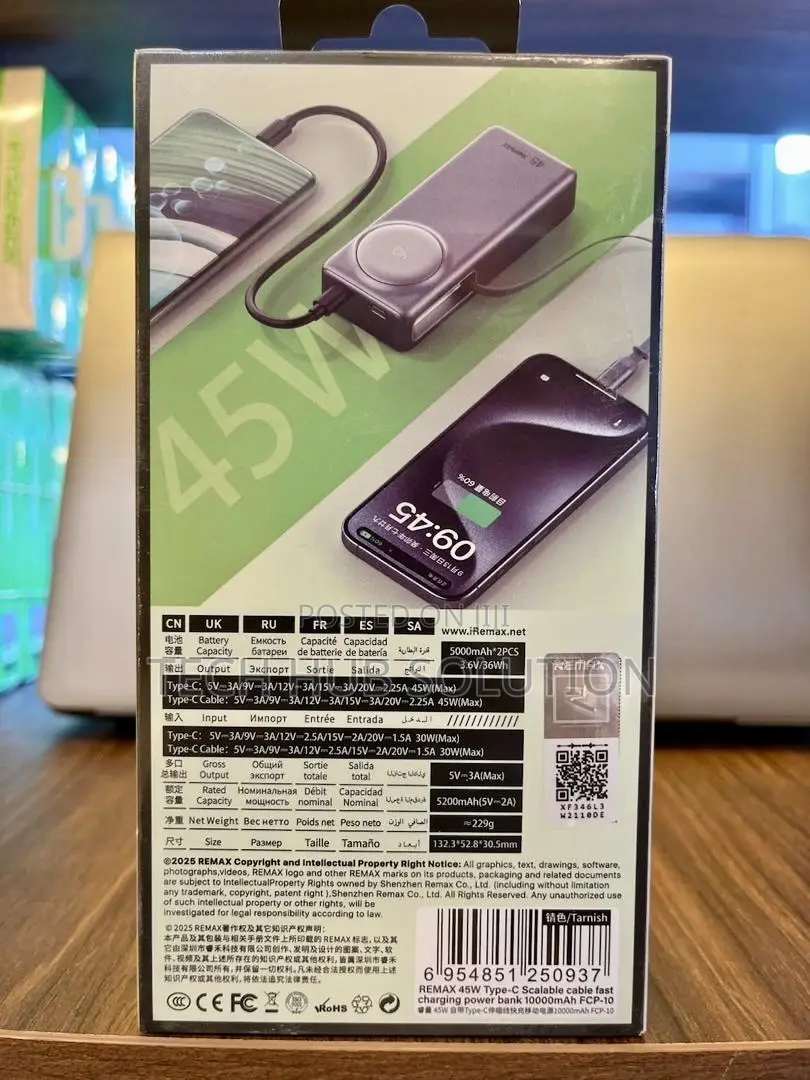 Remax FCP-10 Power Bank
