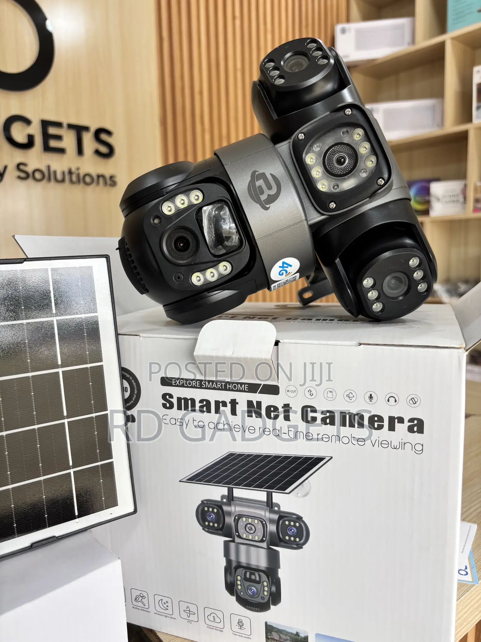 Solar CCTV Camera