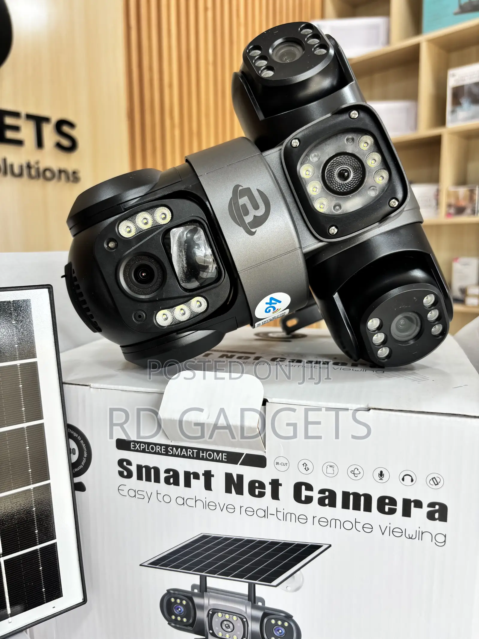Solar CCTV Camera