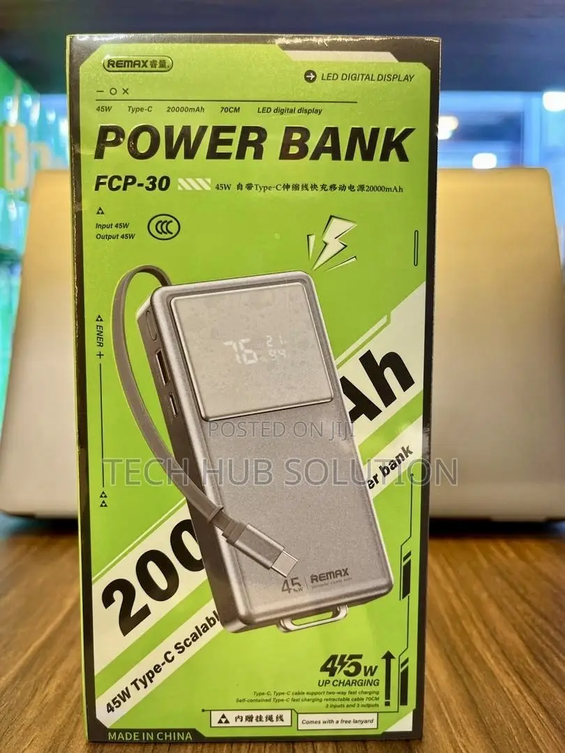 Remax FCP-30 20000mAh Power Bank
