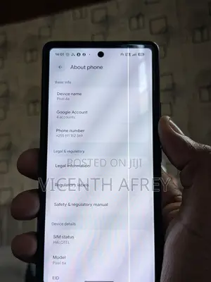 Google Pixel 6a 128 GB Black