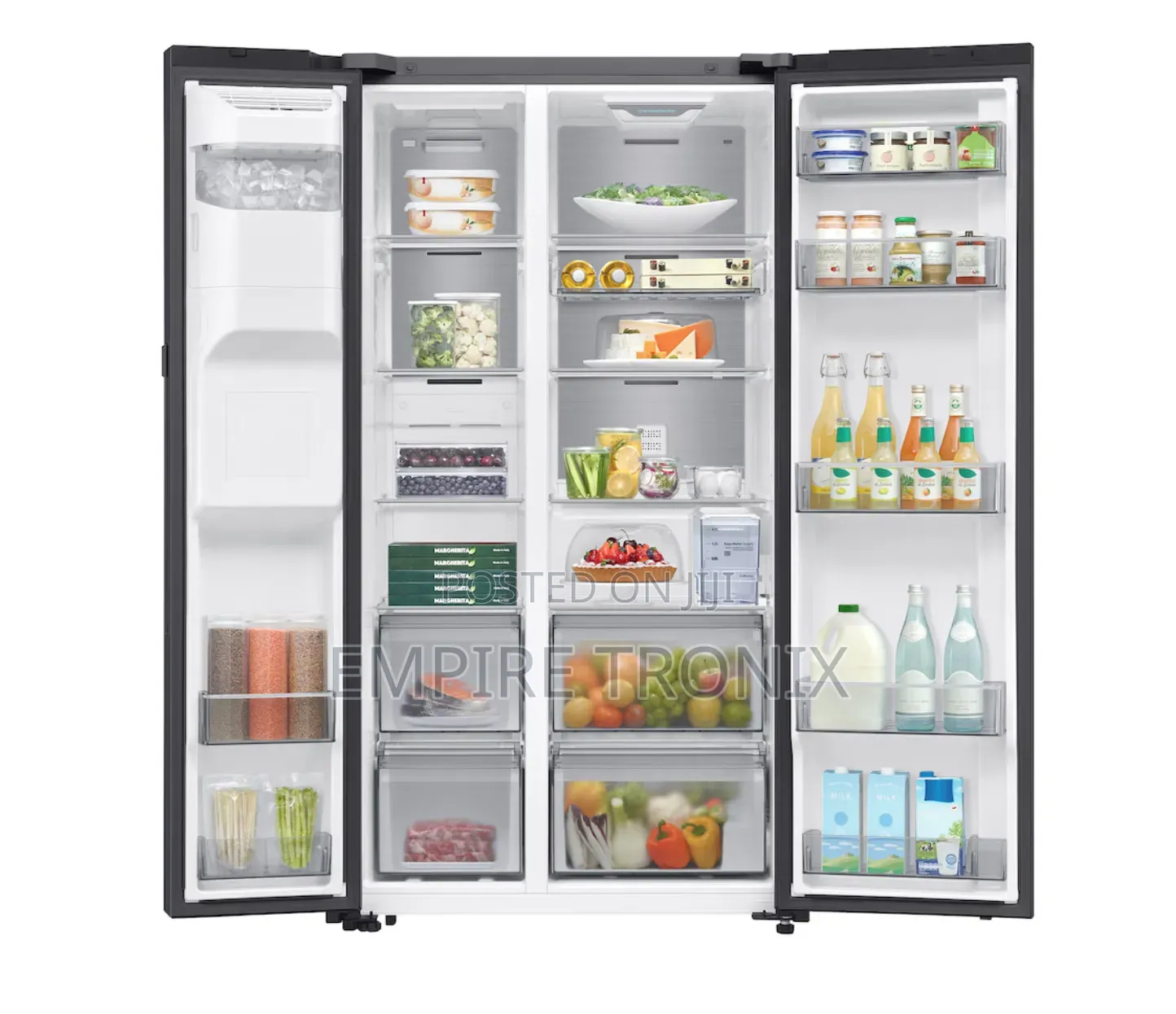 Samsung RS80F65G3FUT 627L Side by Side Refrigerator AI Inverter