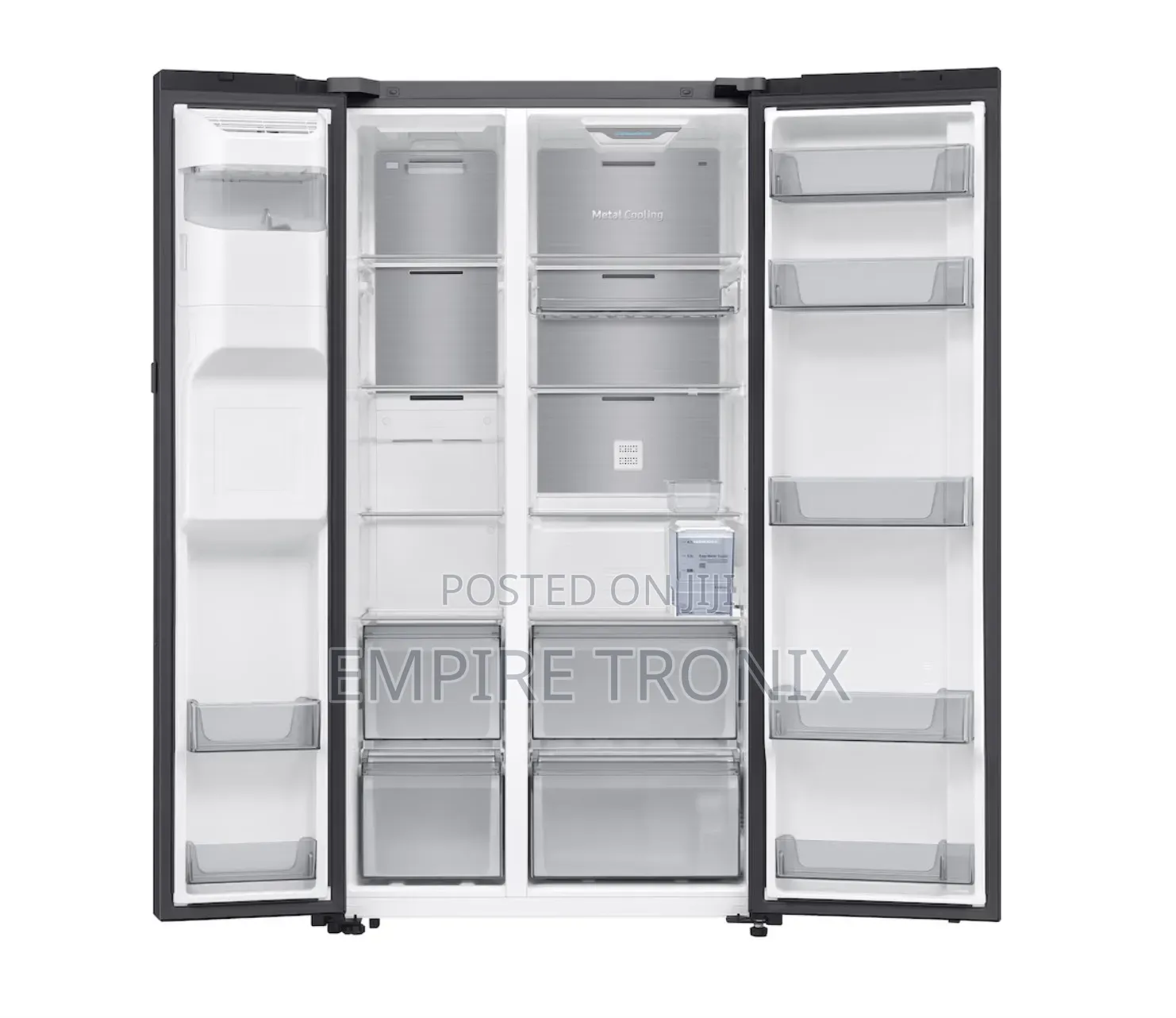 Samsung RS80F65G3FUT 627L Side by Side Refrigerator AI Inverter