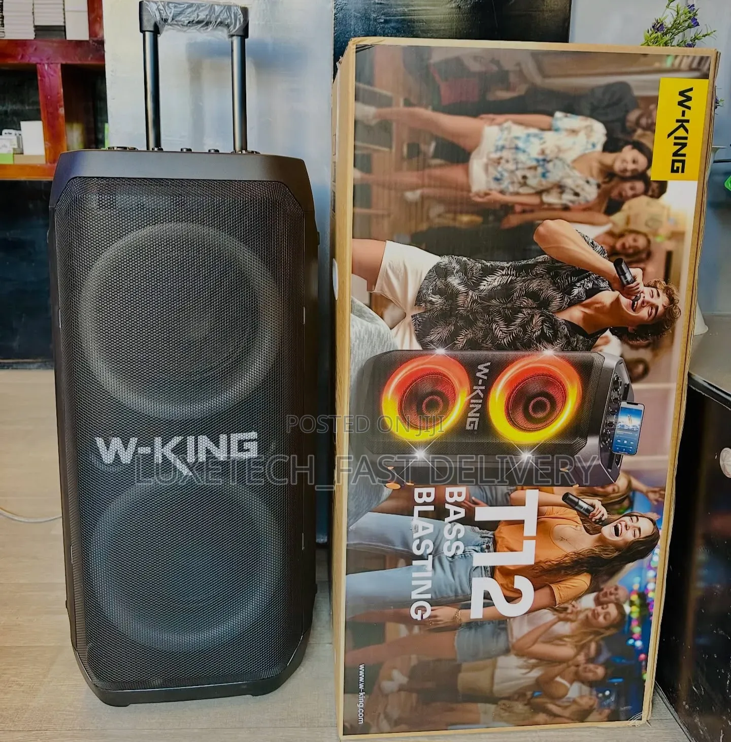 W-King T12 Party Speaker 370W – Portable Bluetooth Speaker