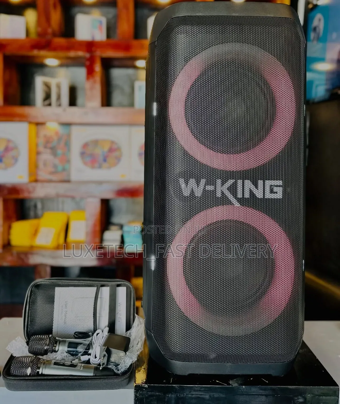 W-King T12 Party Speaker 370W – Portable Bluetooth Speaker