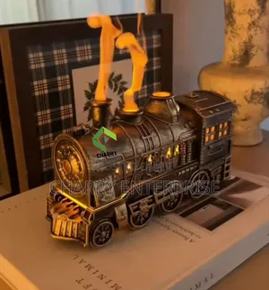 LED Vintage Train Shaped Aroma Diffuser and Humidifier.