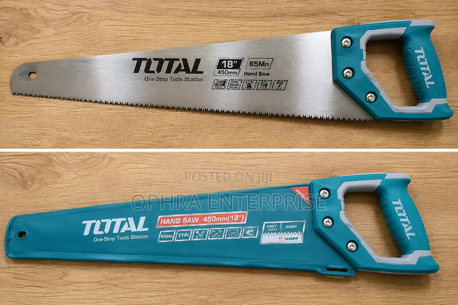 TOTAL Hand Saw – 450 Mm / 18"