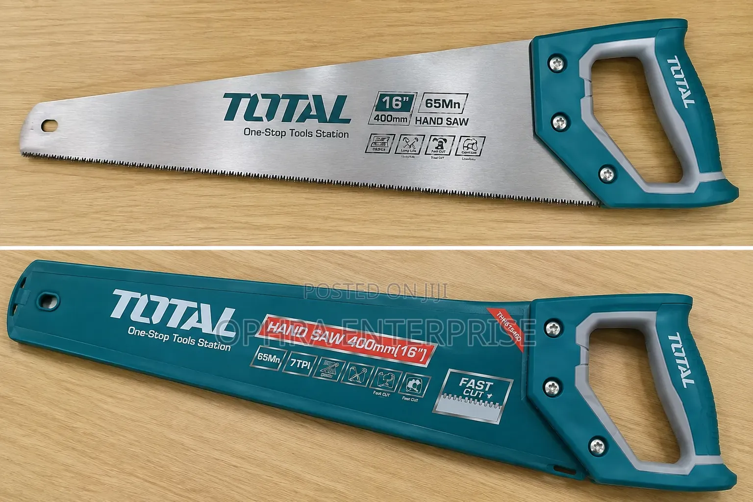 TOTAL Hand Saw – 400 Mm / 16"