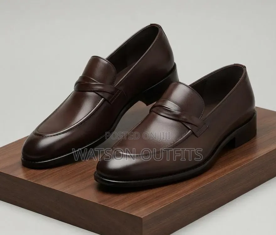 1 Colour Zara Brand Men's Leather Shoes Very Official