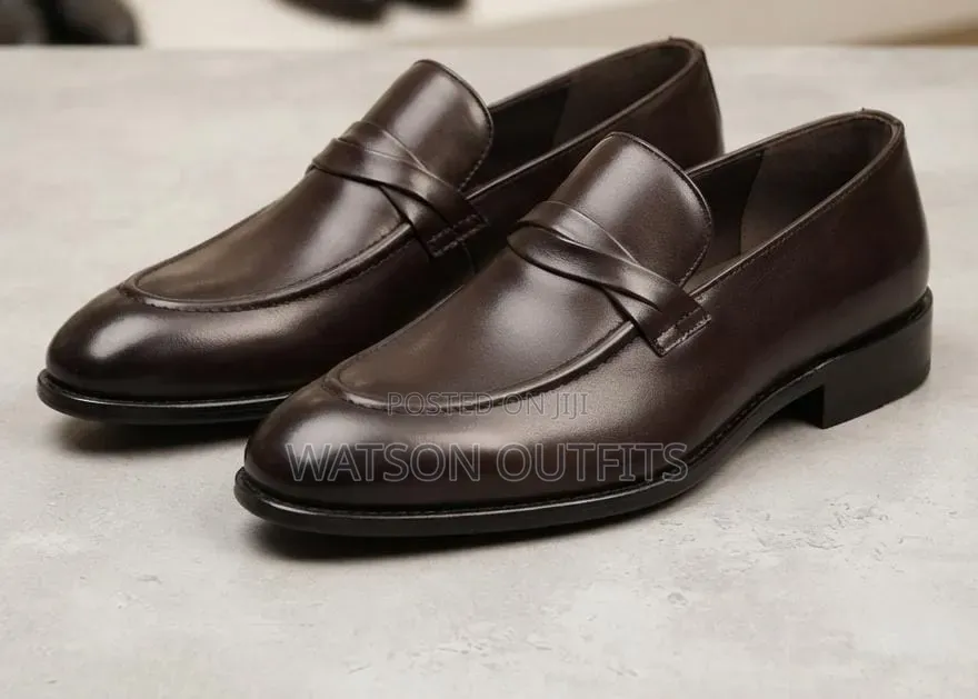 1 Colour Zara Brand Men's Leather Shoes Very Official