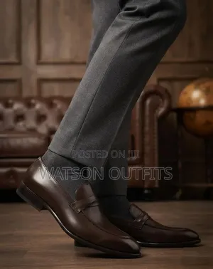 1 Colour Zara Brand Men's Leather Shoes Very Official