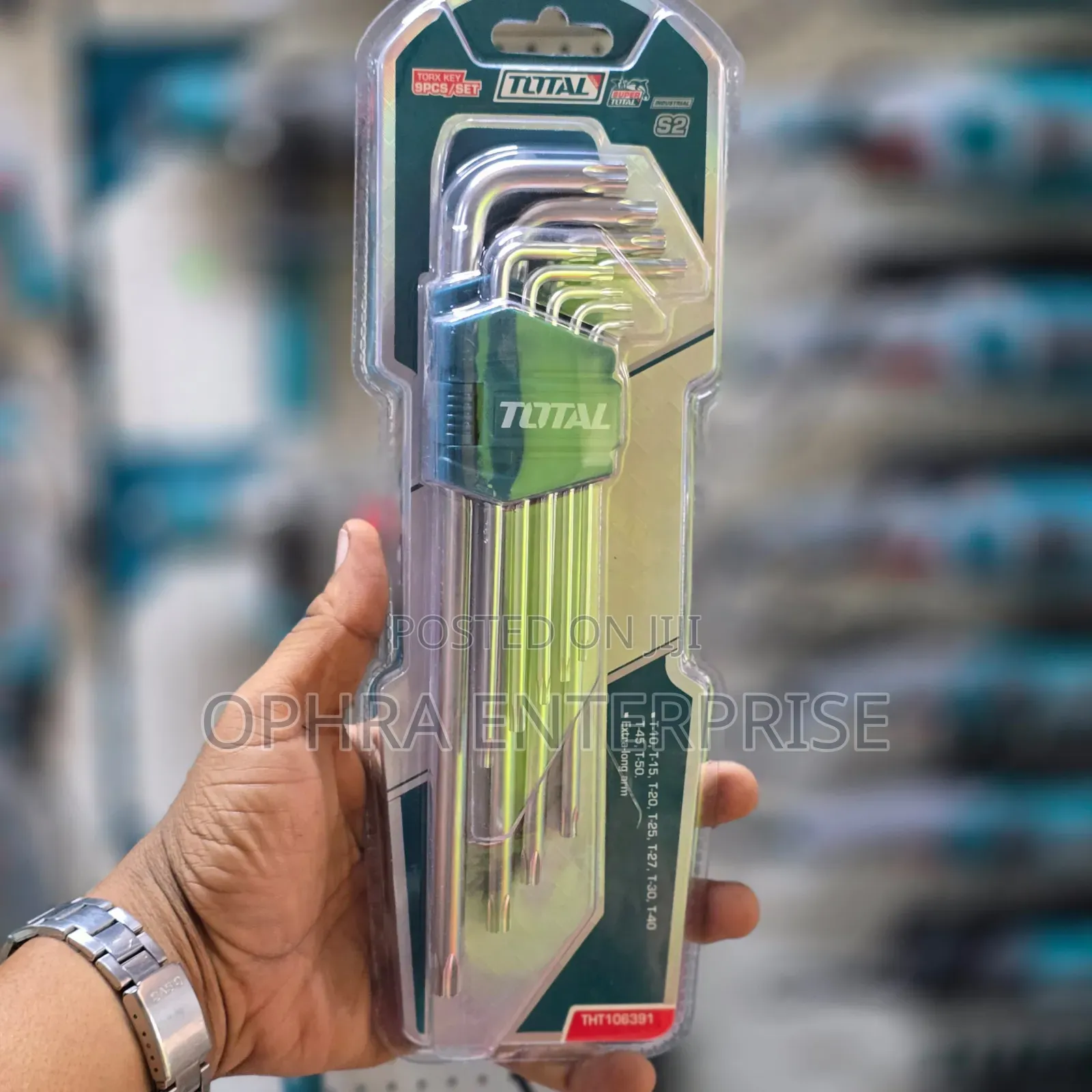 TOTAL Torx Key 9-Piece Set