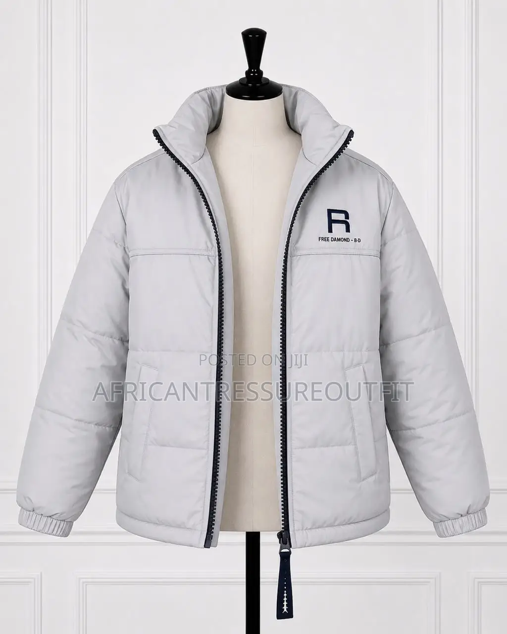 Freedomron Puffer Jackets Featuring High Collar Collection