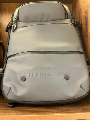 TUMI Leather Backpack