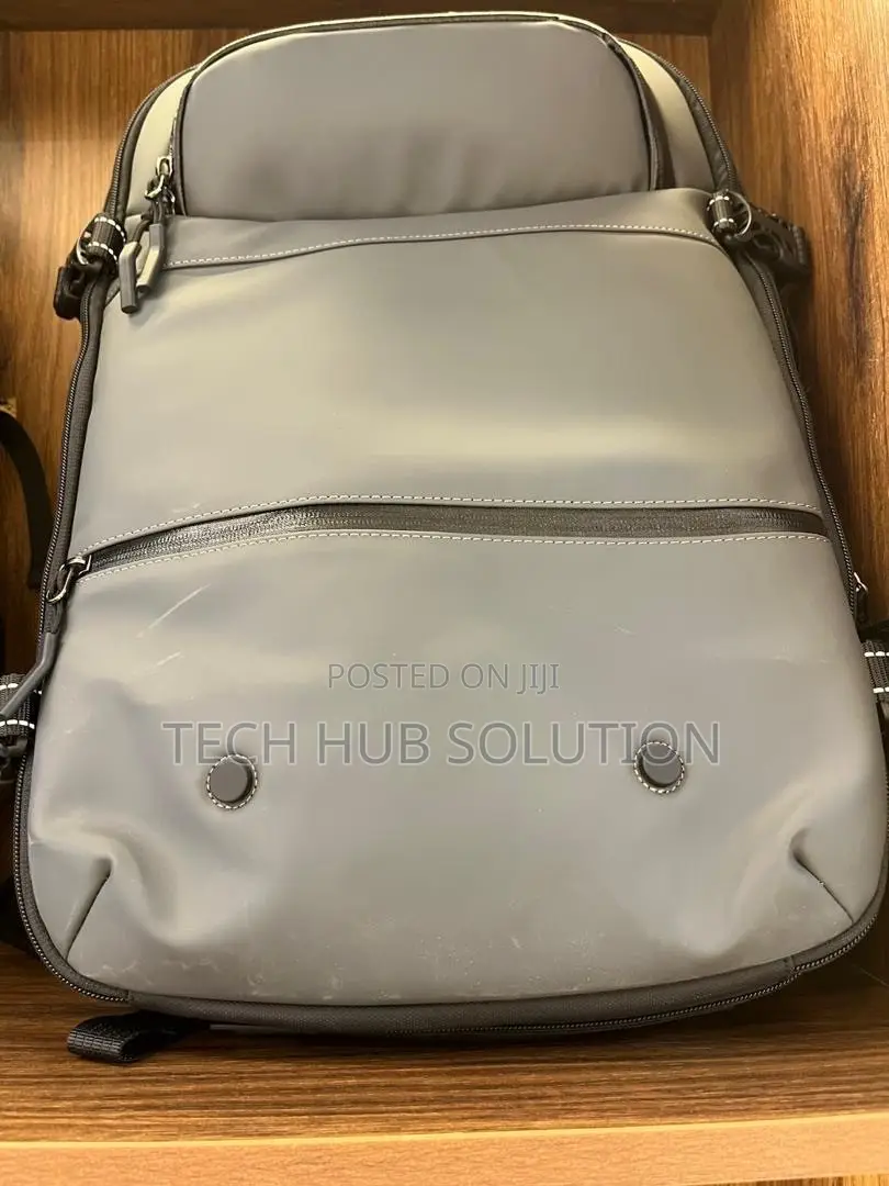 TUMI Leather Backpack