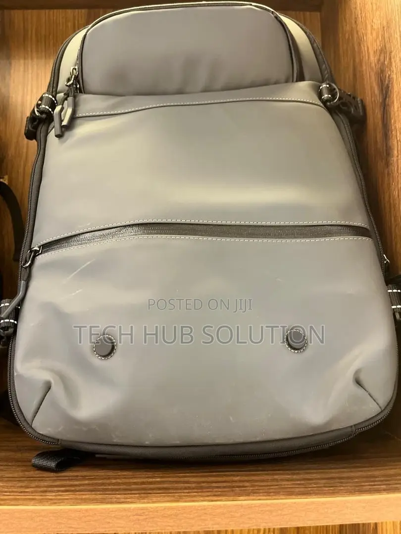 TUMI Leather Backpack