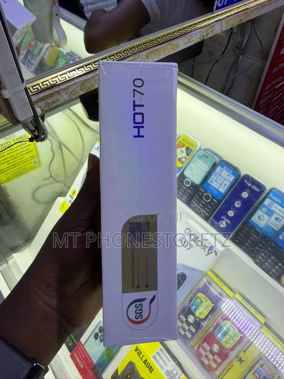 New Infinix Hot 70 128 GB Black