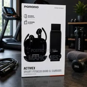 Porodo Activex Smart Fitness Band and Earbuds