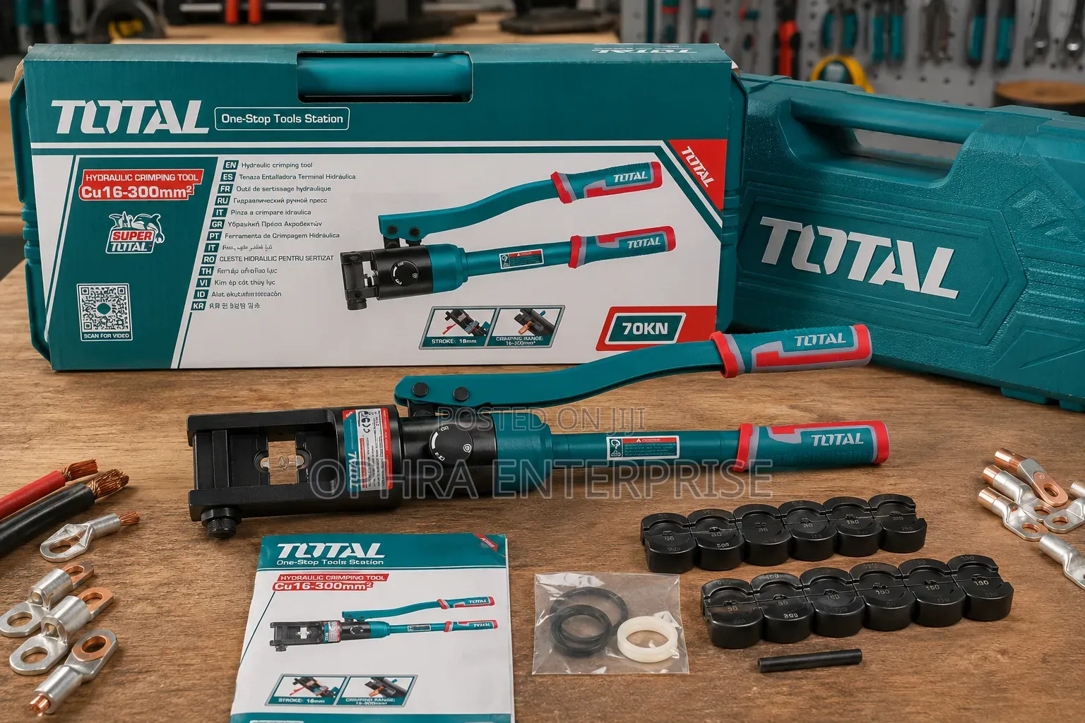 TOTAL Hydraulic Crimping Tool Cu16–300mm2