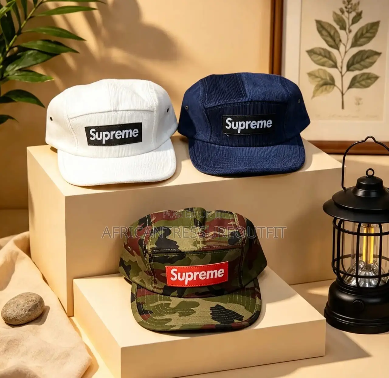 Supreme Five-Panel Camp Cap Collection