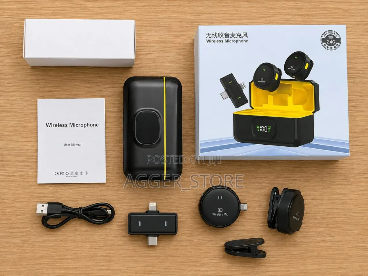 Q9 Wireless Microphones Double Type-C/iPhone