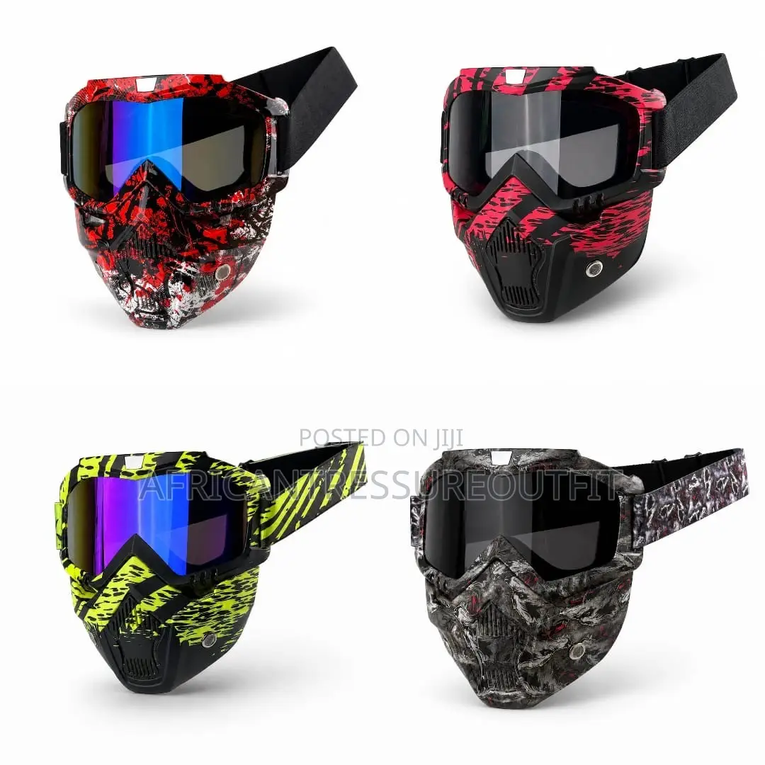 Motorcycle Riding Goggles Full Face Mask Collection