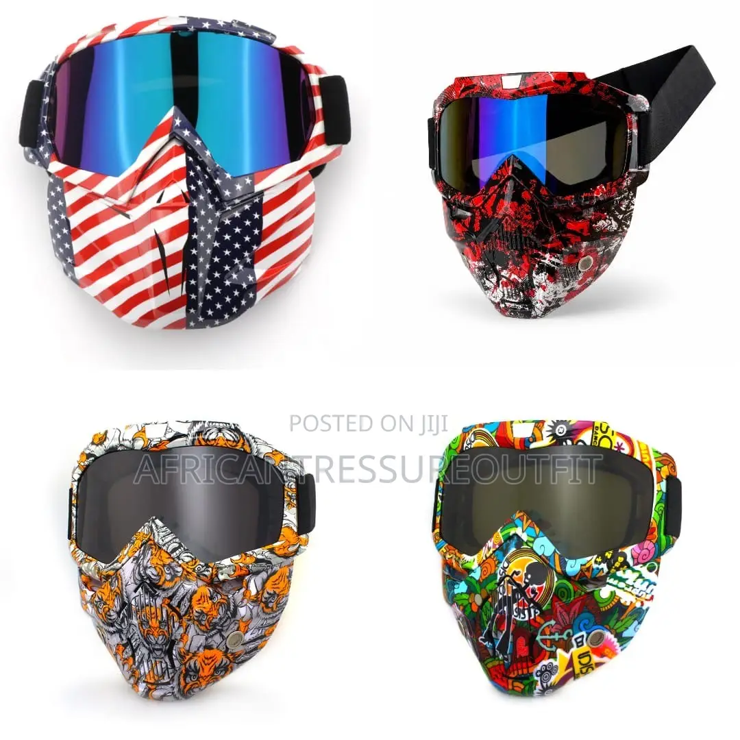 Motorcycle Riding Goggles Full Face Mask Collection