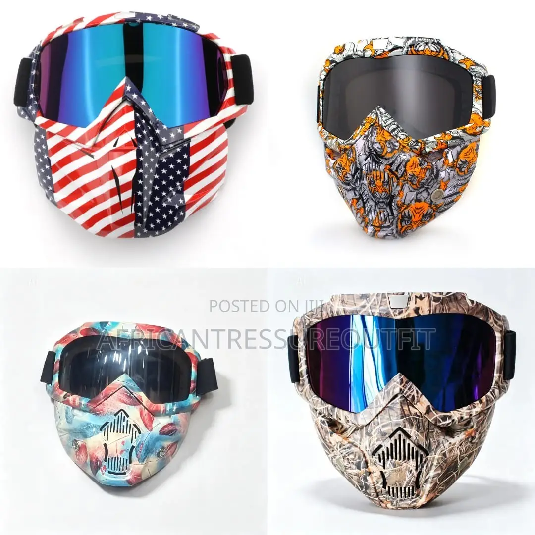 Motorcycle Riding Goggles Full Face Mask Collection