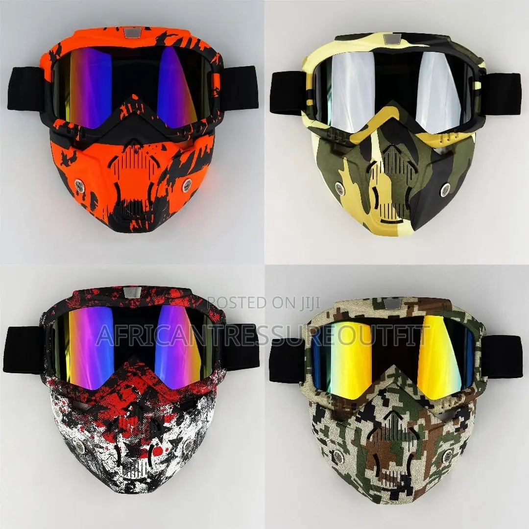 Motorcycle Riding Goggles Full Face Mask Collection