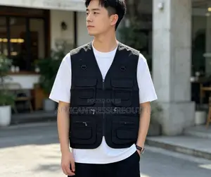 Tactic Vest Multi-Pockets Utility Cargo Vest