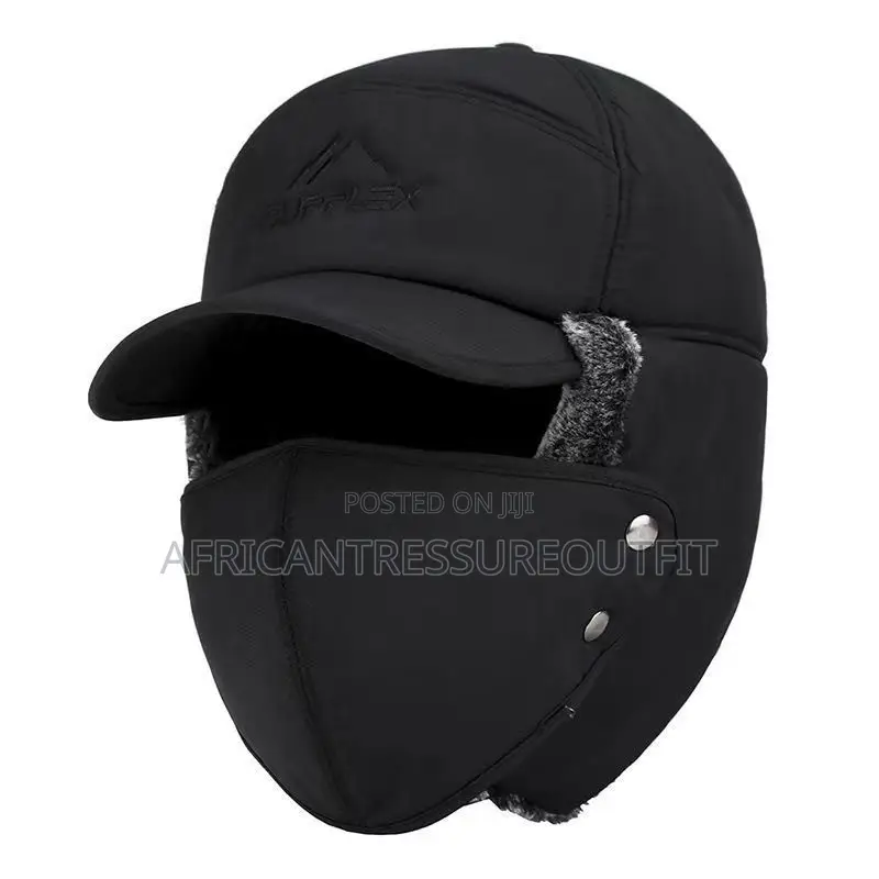 Trapper Hat Winter Warm Baseball Cap Features Windproof Design