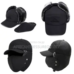 Trapper Hat Winter Warm Baseball Cap Features Windproof Design