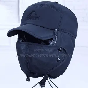 Trapper Hat Winter Warm Baseball Cap Features Windproof Design