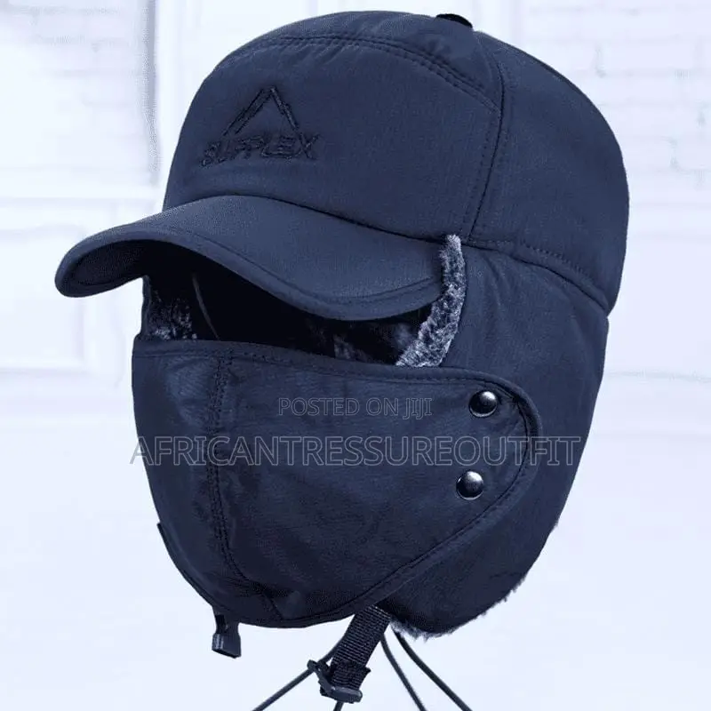 Trapper Hat Winter Warm Baseball Cap Features Windproof Design