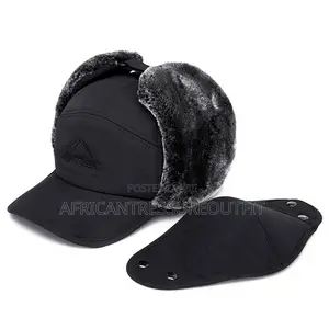 Trapper Hat Winter Warm Baseball Cap Features Windproof Design