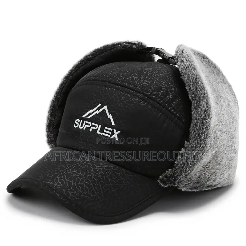 Trapper Hat Winter Warm Baseball Cap Features Windproof Design
