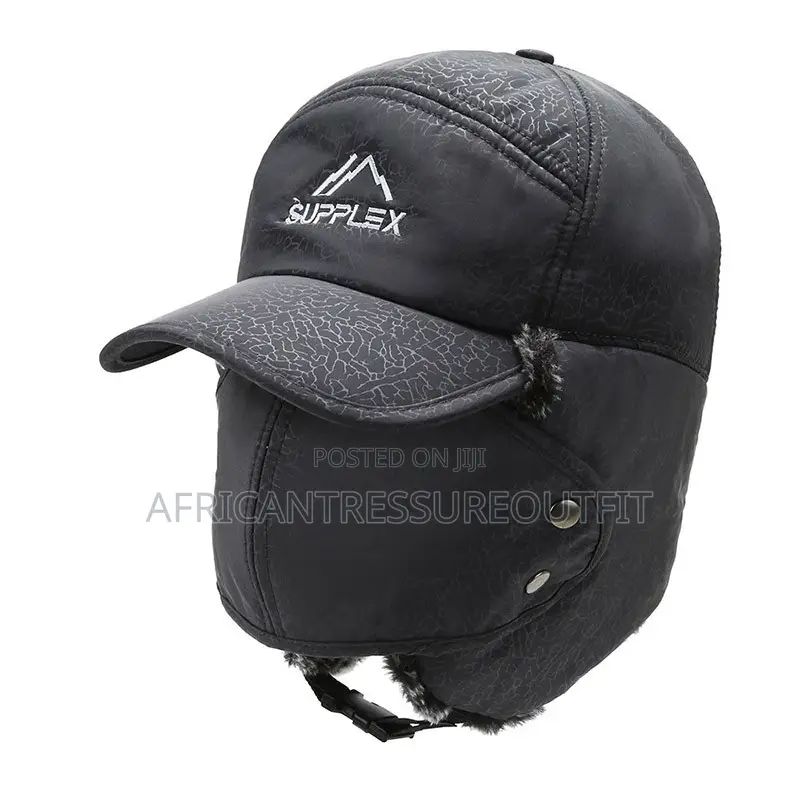 Trapper Hat Winter Warm Baseball Cap Features Windproof Design